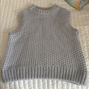 H&M Light blue gray Knit Sweater
